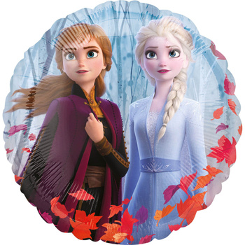 Balon foliowy 17" Frozen 2 Kraina Lodu - Anna i Elsa / Olaf