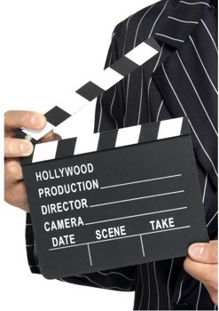 Akcesoria Hollywood: klaps filmowy
