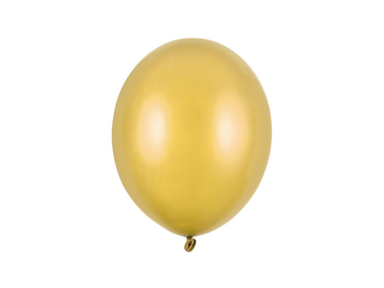 Balony Bel 12" metalik złote GOLD 10 sztuk