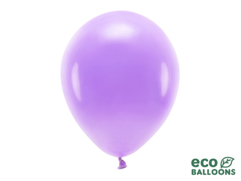 Balony Eco 30cm pastel fioletowy 10 sztuk