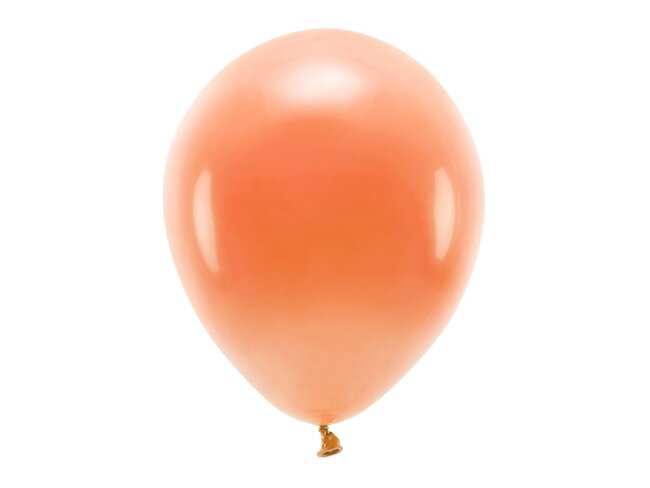 Balony Eco 30cm pastel pomarańczowy 10 sztuk