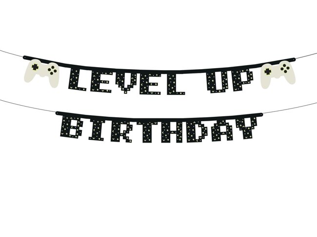 Gamepad - Baner Level UP Birthday 2,5m